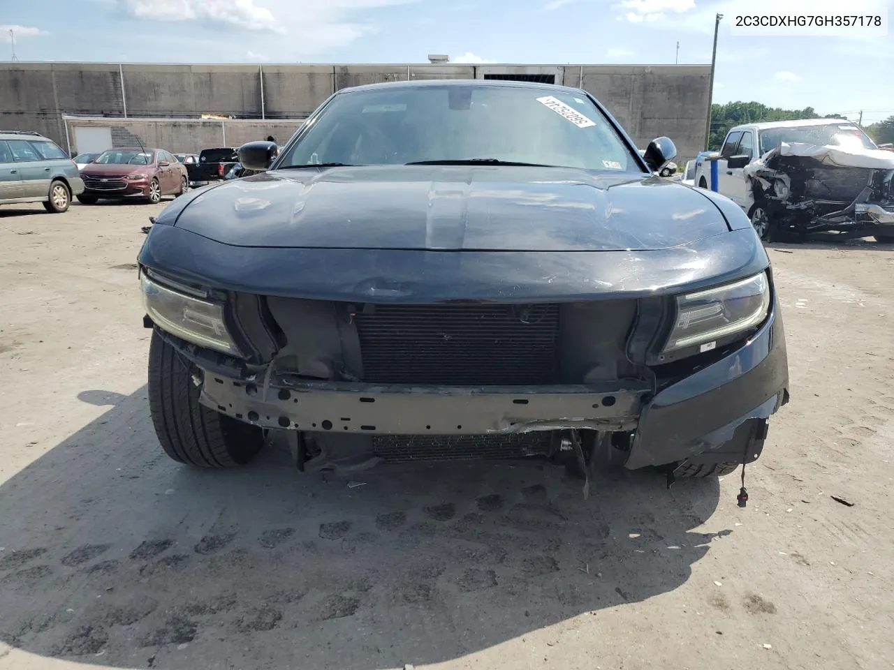 2C3CDXHG7GH357178 2016 Dodge Charger Sxt