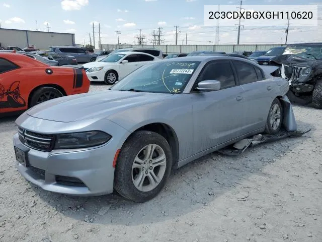 2C3CDXBGXGH110620 2016 Dodge Charger Se