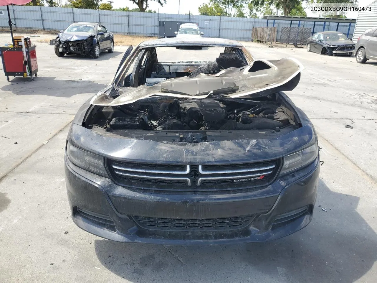 2C3CDXBG9GH160473 2016 Dodge Charger Se