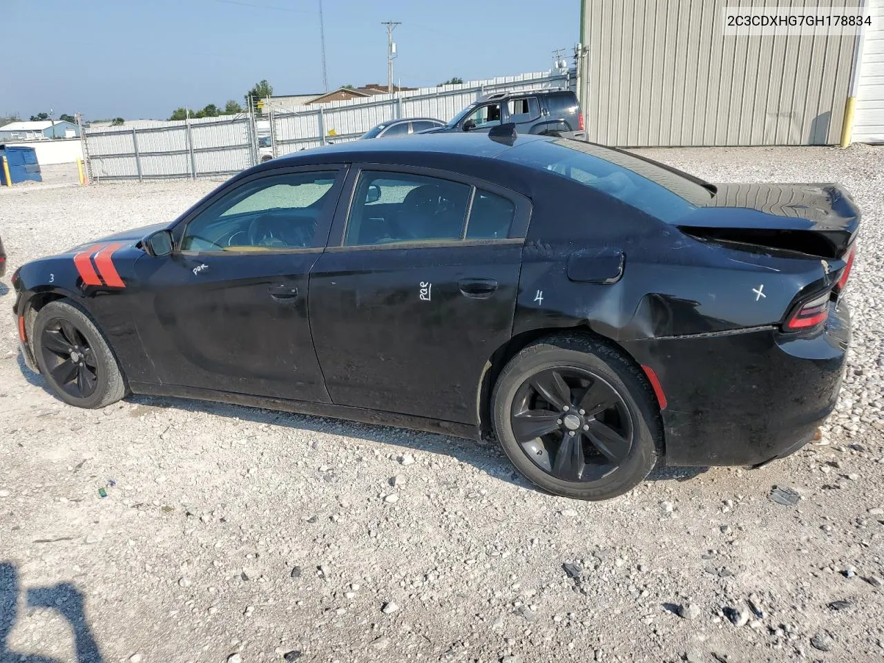 2C3CDXHG7GH178834 2016 Dodge Charger Sxt