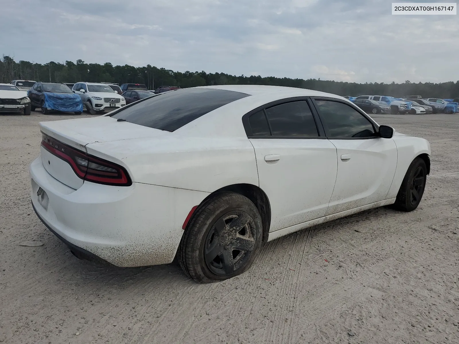 2016 Dodge Charger Police VIN: 2C3CDXAT0GH167147 Lot: 66987844