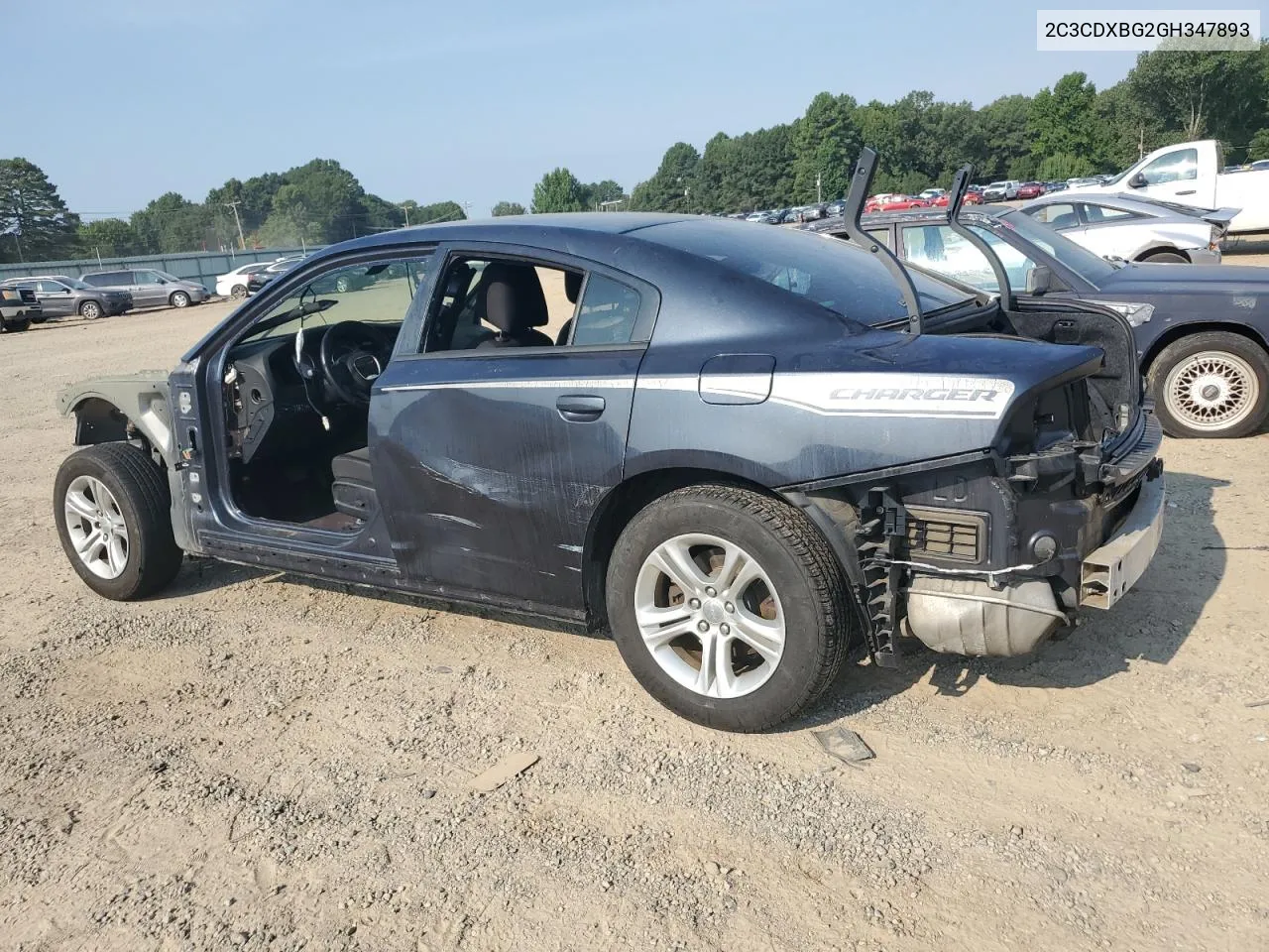 2016 Dodge Charger Se VIN: 2C3CDXBG2GH347893 Lot: 67132334