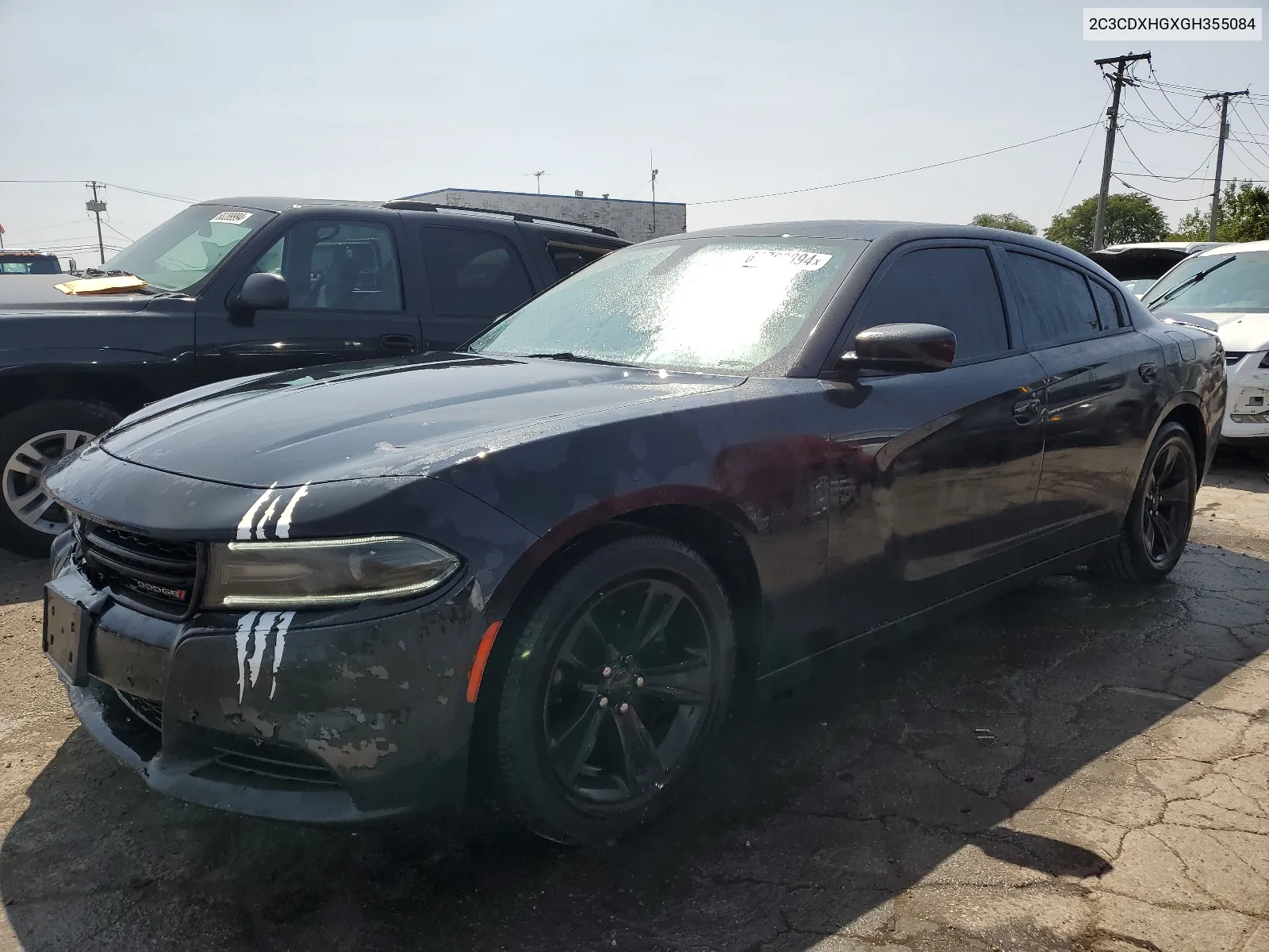 2C3CDXHGXGH355084 2016 Dodge Charger Sxt