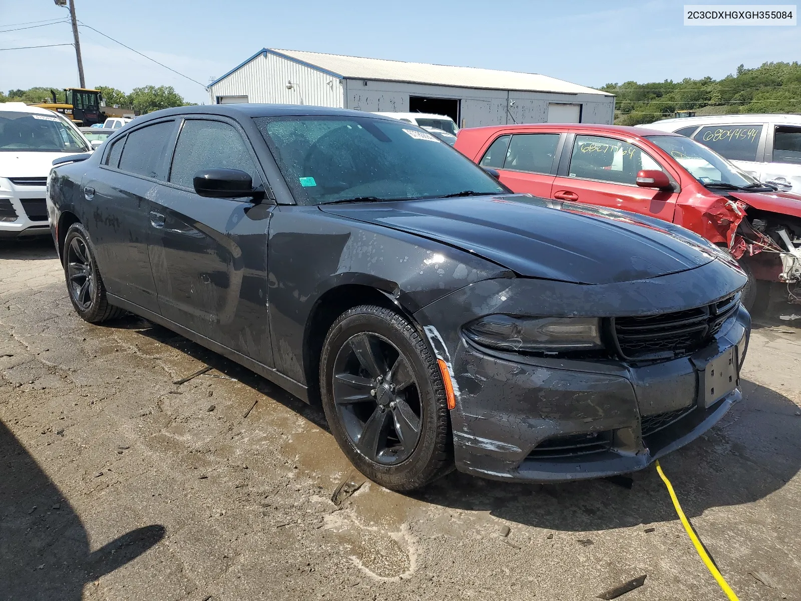 2016 Dodge Charger Sxt VIN: 2C3CDXHGXGH355084 Lot: 67780894