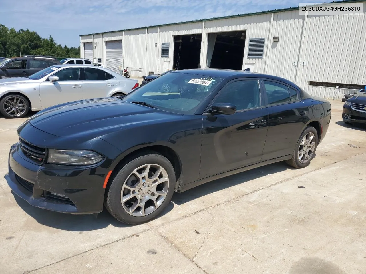 2016 Dodge Charger Sxt VIN: 2C3CDXJG4GH235310 Lot: 68023884