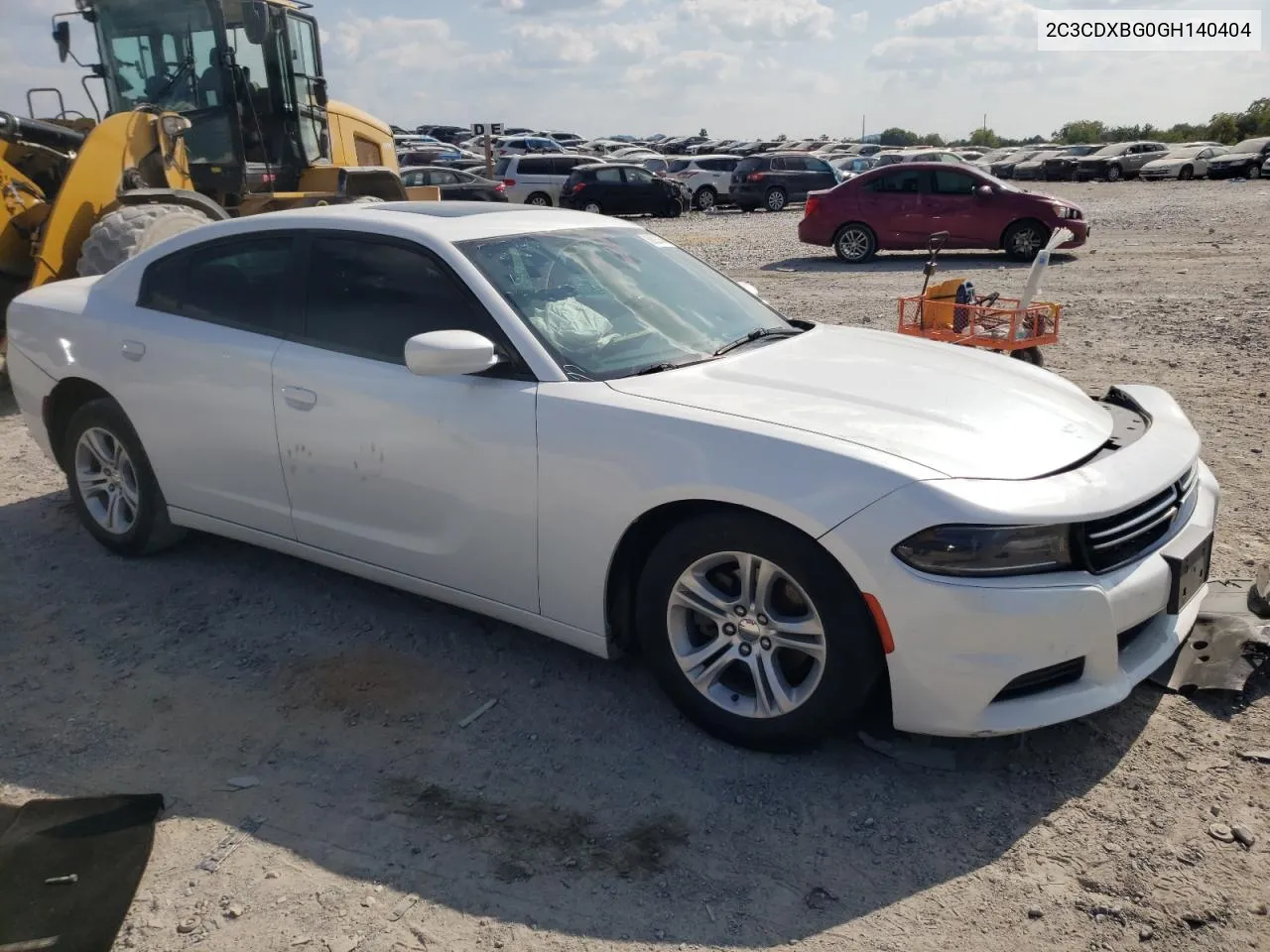 2016 Dodge Charger Se VIN: 2C3CDXBG0GH140404 Lot: 68923434