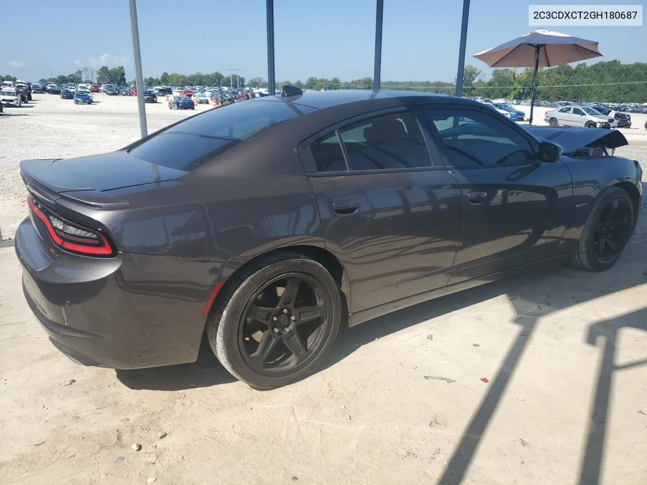 2C3CDXCT2GH180687 2016 Dodge Charger R/T