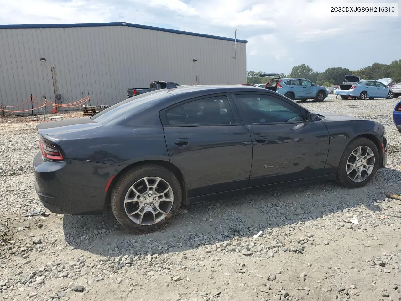 2016 Dodge Charger Sxt VIN: 2C3CDXJG8GH216310 Lot: 69473854