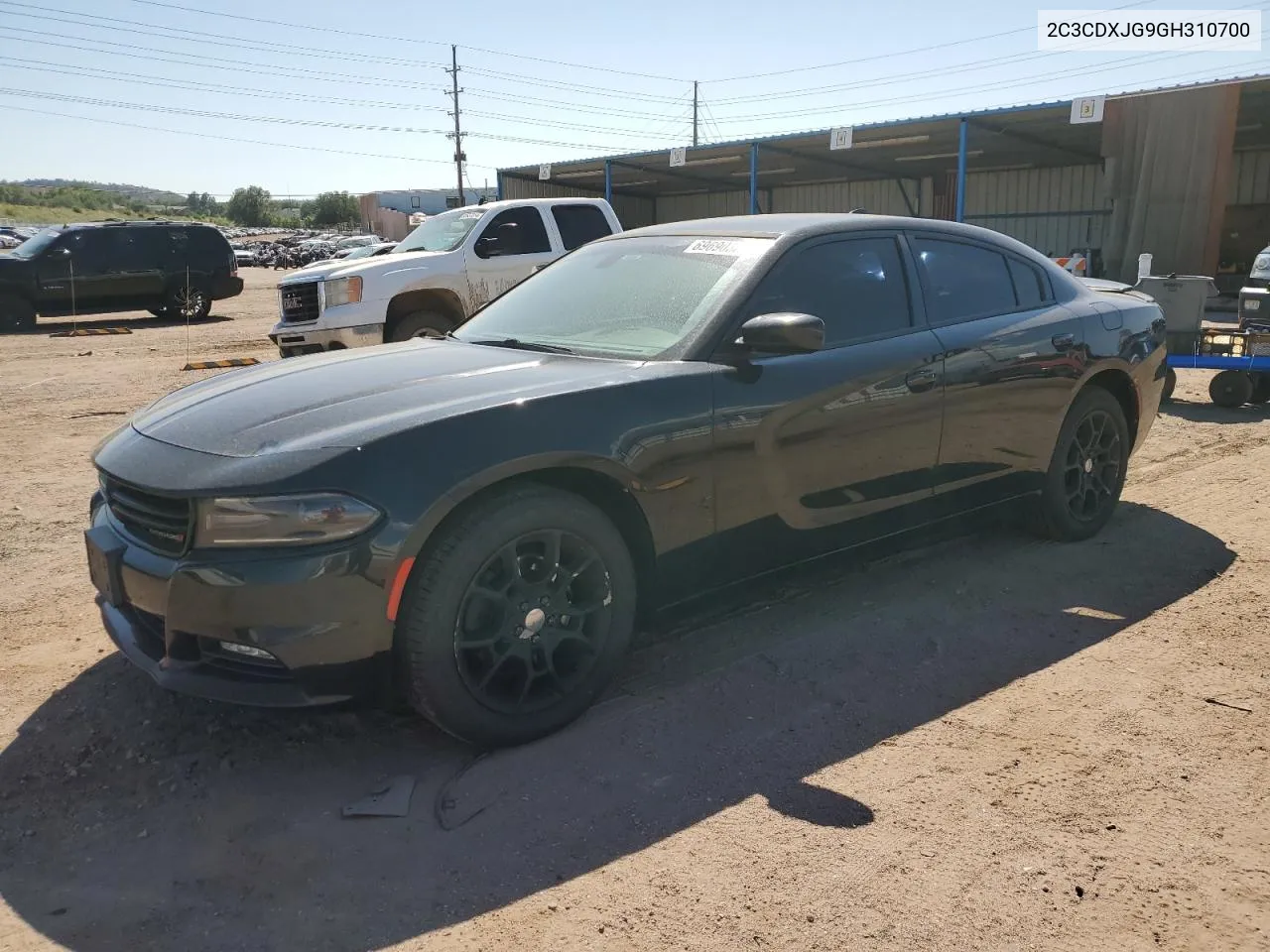 2016 Dodge Charger Sxt VIN: 2C3CDXJG9GH310700 Lot: 69690384