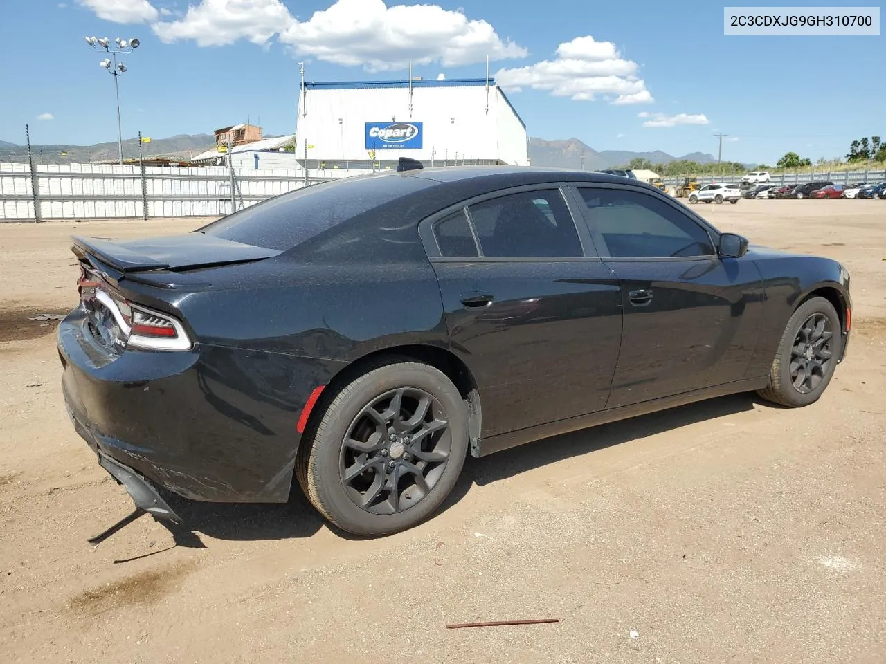 2016 Dodge Charger Sxt VIN: 2C3CDXJG9GH310700 Lot: 69690384