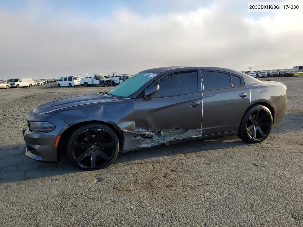 2016 Dodge Charger Sxt VIN: 2C3CDXHG3GH174330 Lot: 70306724