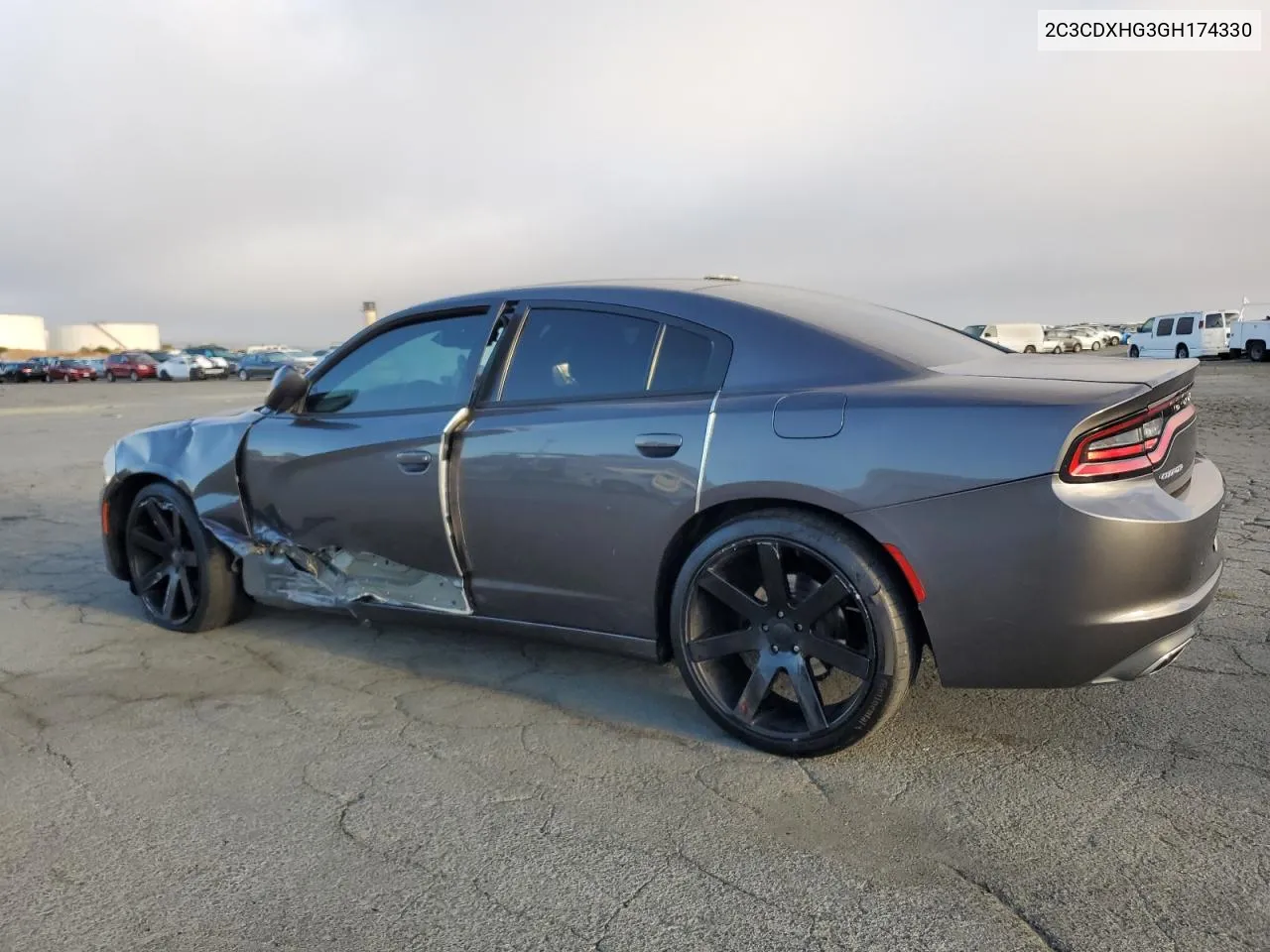 2016 Dodge Charger Sxt VIN: 2C3CDXHG3GH174330 Lot: 70306724