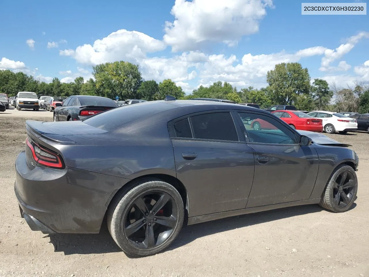 2016 Dodge Charger R/T VIN: 2C3CDXCTXGH302230 Lot: 70383434