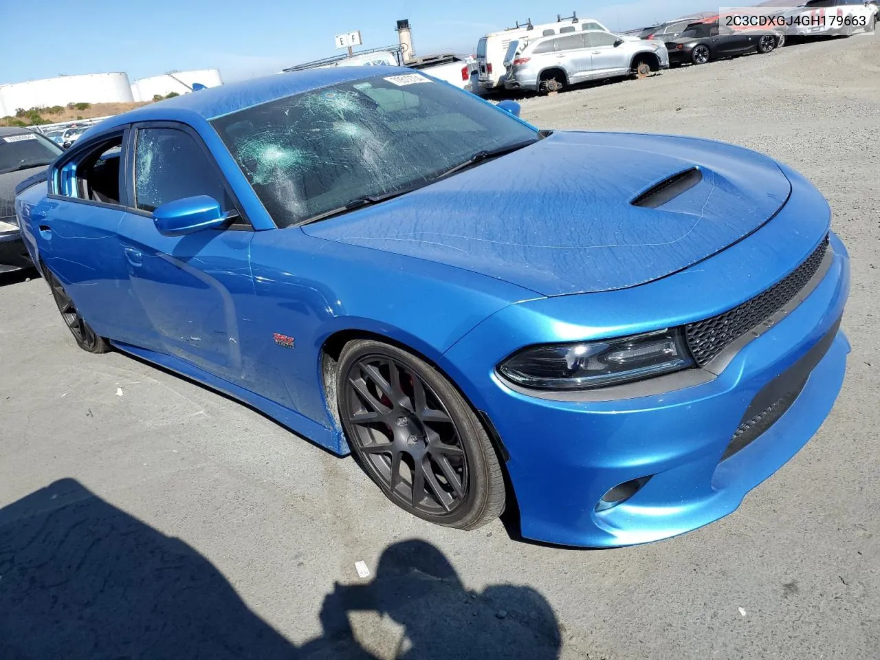 2016 Dodge Charger R/T Scat Pack VIN: 2C3CDXGJ4GH179663 Lot: 70512734