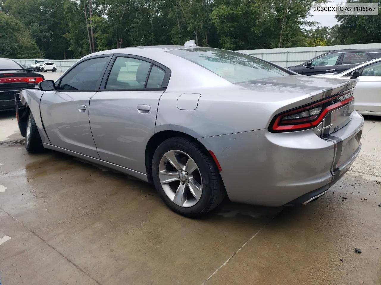 2016 Dodge Charger Sxt VIN: 2C3CDXHG7GH186867 Lot: 70790684