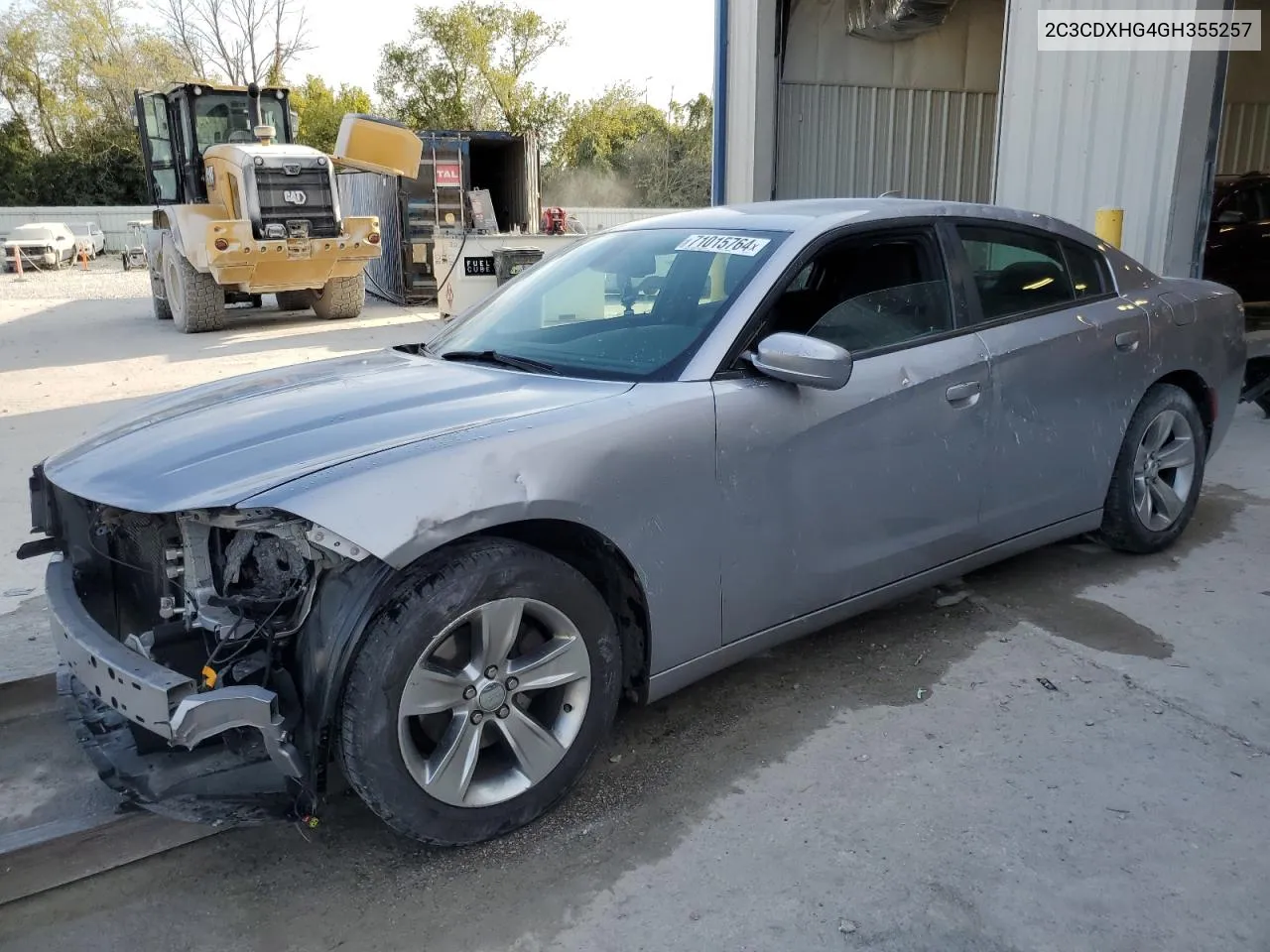 2016 Dodge Charger Sxt VIN: 2C3CDXHG4GH355257 Lot: 71015764