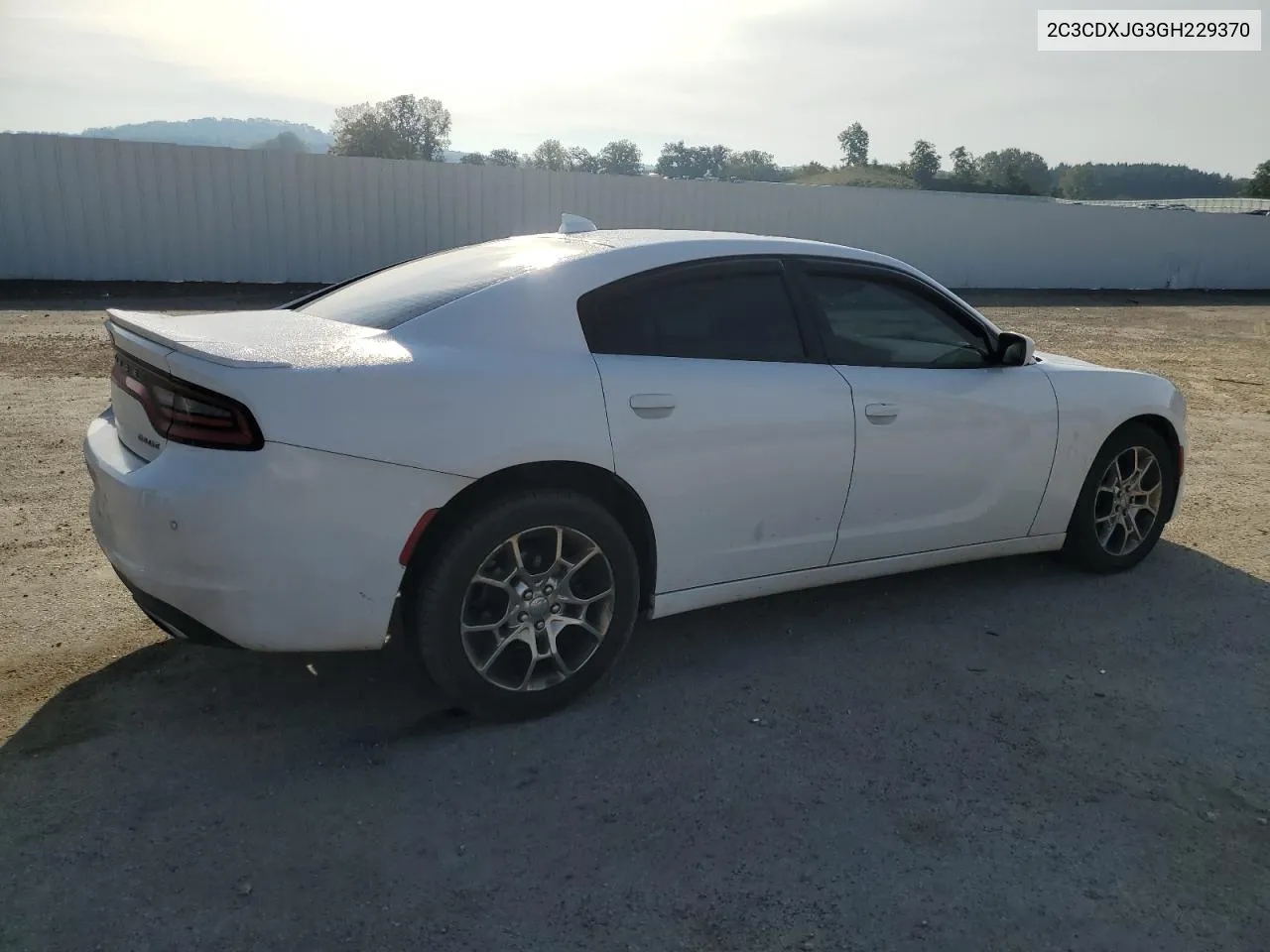 2C3CDXJG3GH229370 2016 Dodge Charger Sxt