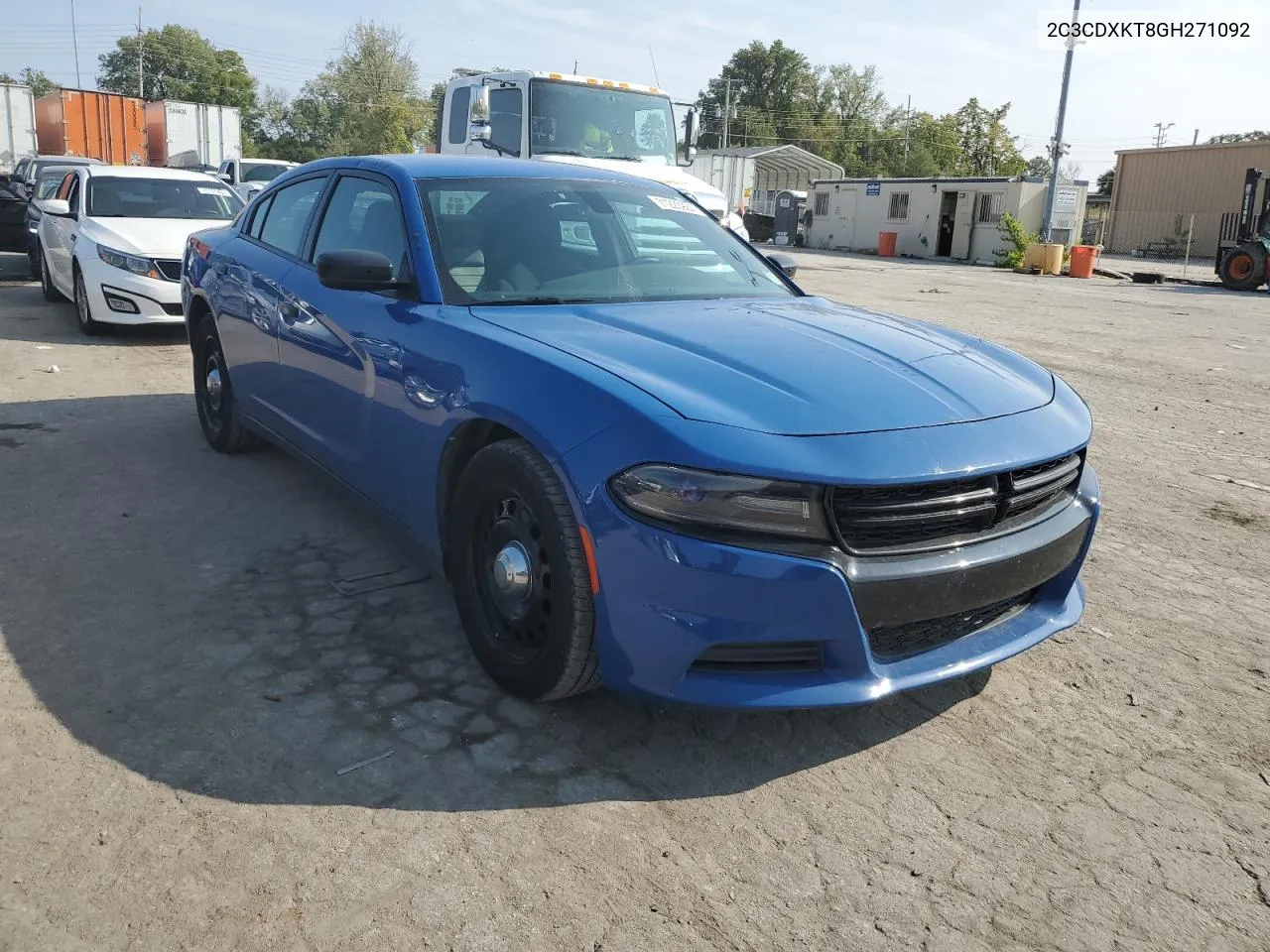 2016 Dodge Charger Police VIN: 2C3CDXKT8GH271092 Lot: 71220904