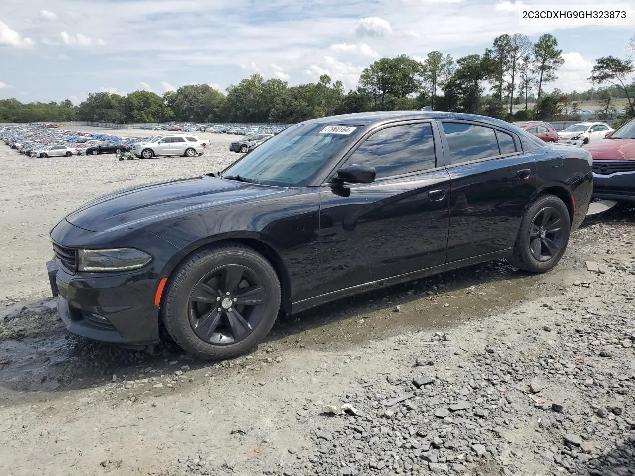 2016 Dodge Charger Sxt VIN: 2C3CDXHG9GH323873 Lot: 71960164