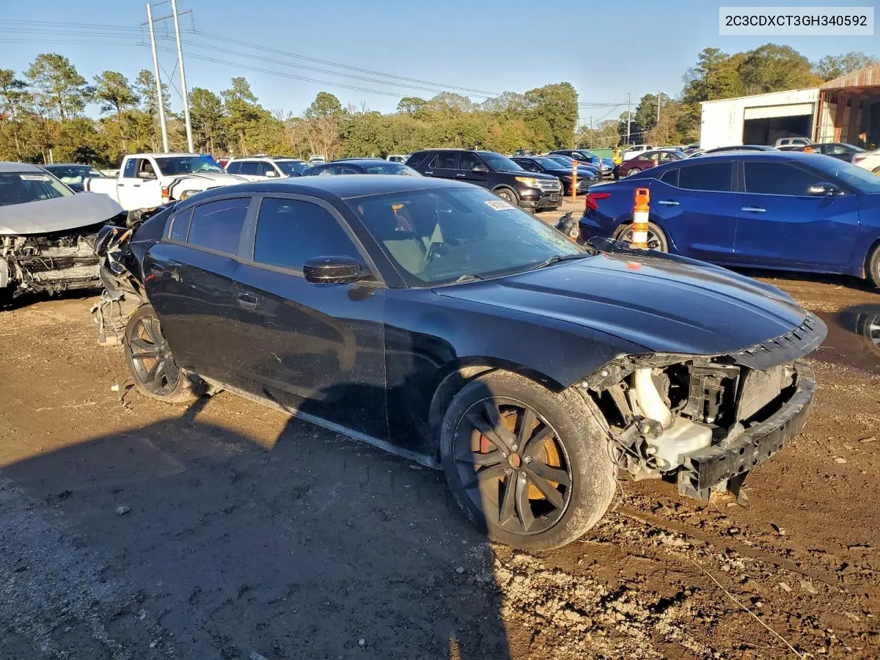 2C3CDXCT3GH340592 2016 Dodge Charger R/T