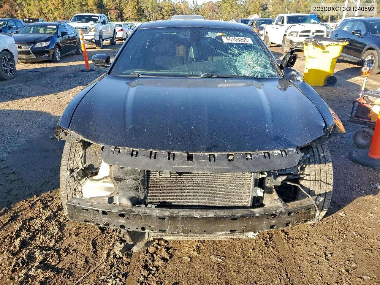 2C3CDXCT3GH340592 2016 Dodge Charger R/T