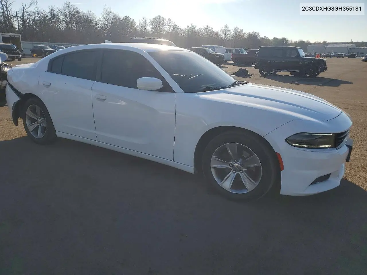 2C3CDXHG8GH355181 2016 Dodge Charger Sxt