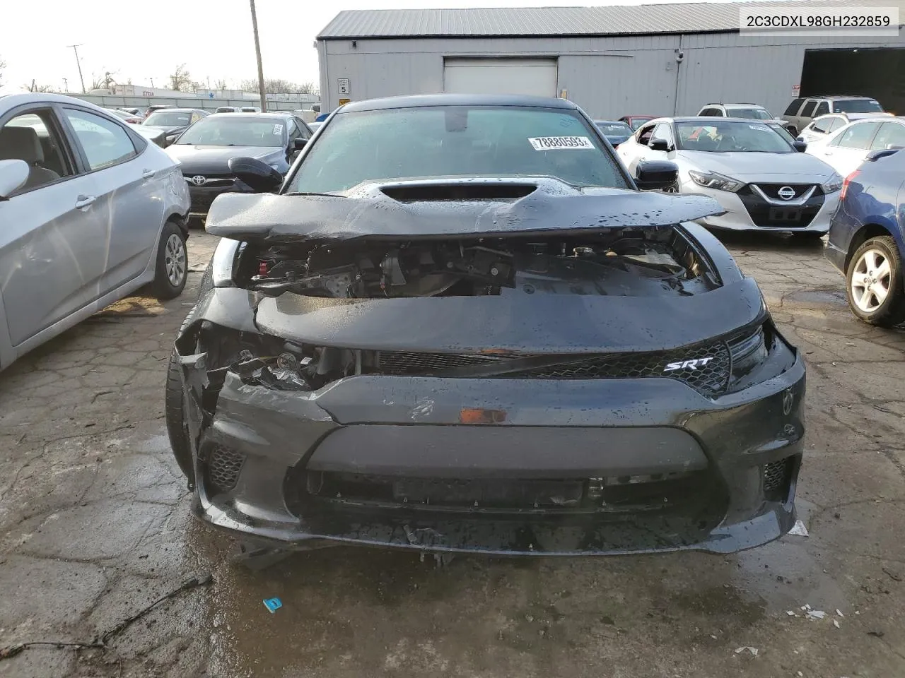 2C3CDXL98GH232859 2016 Dodge Charger Srt Hellcat