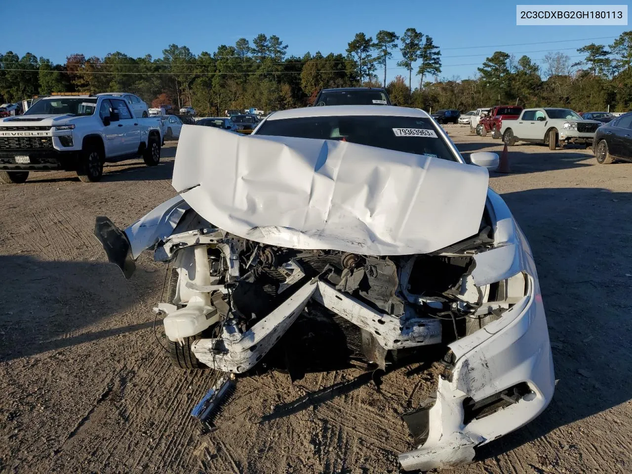 2C3CDXBG2GH180113 2016 Dodge Charger Se