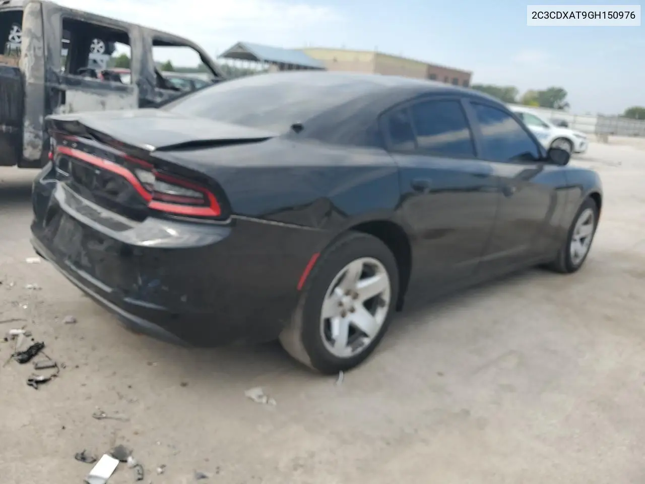 2C3CDXAT9GH150976 2016 Dodge Charger Police