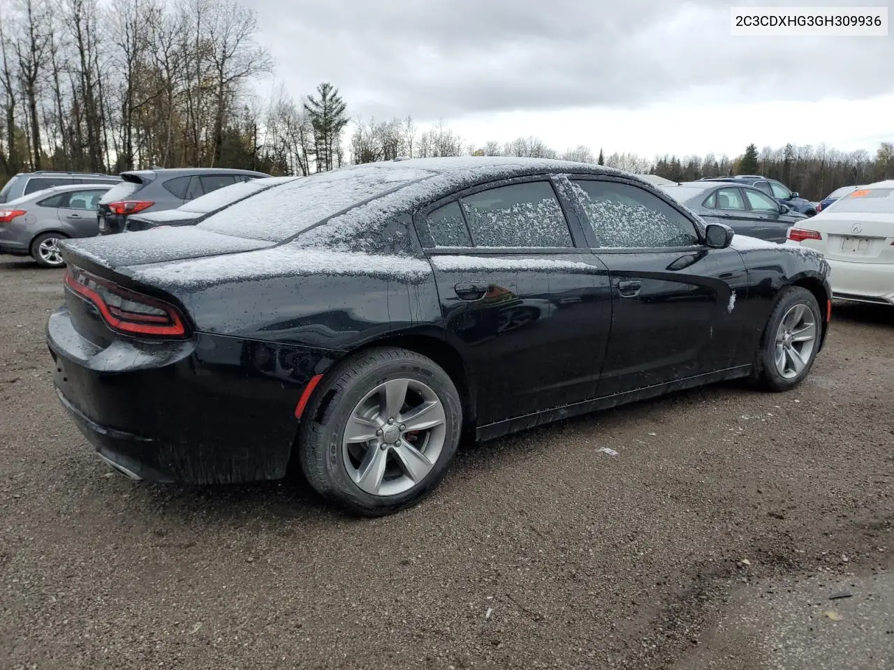 2C3CDXHG3GH309936 2016 Dodge Charger Sxt