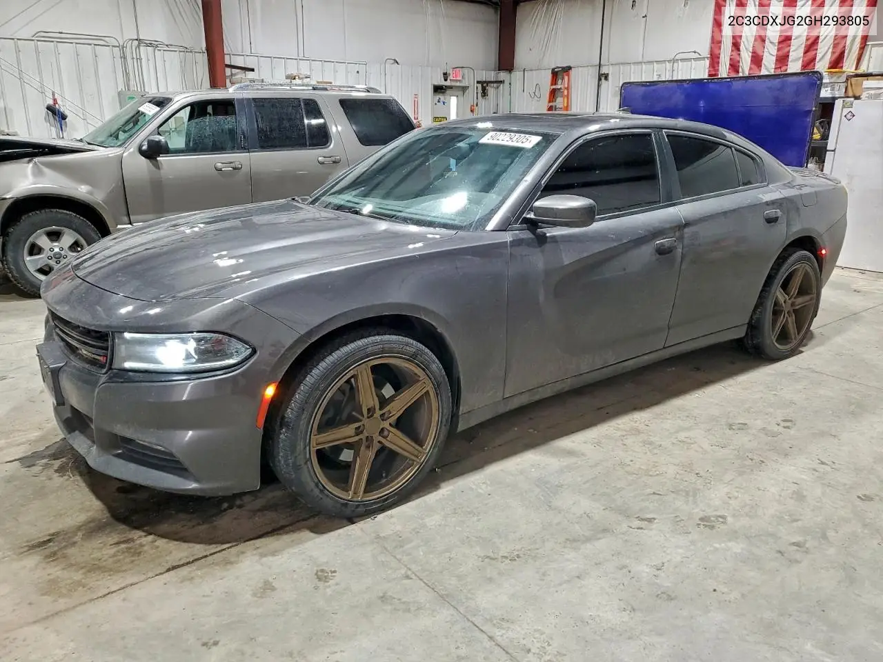 2C3CDXJG2GH293805 2016 Dodge Charger Sxt