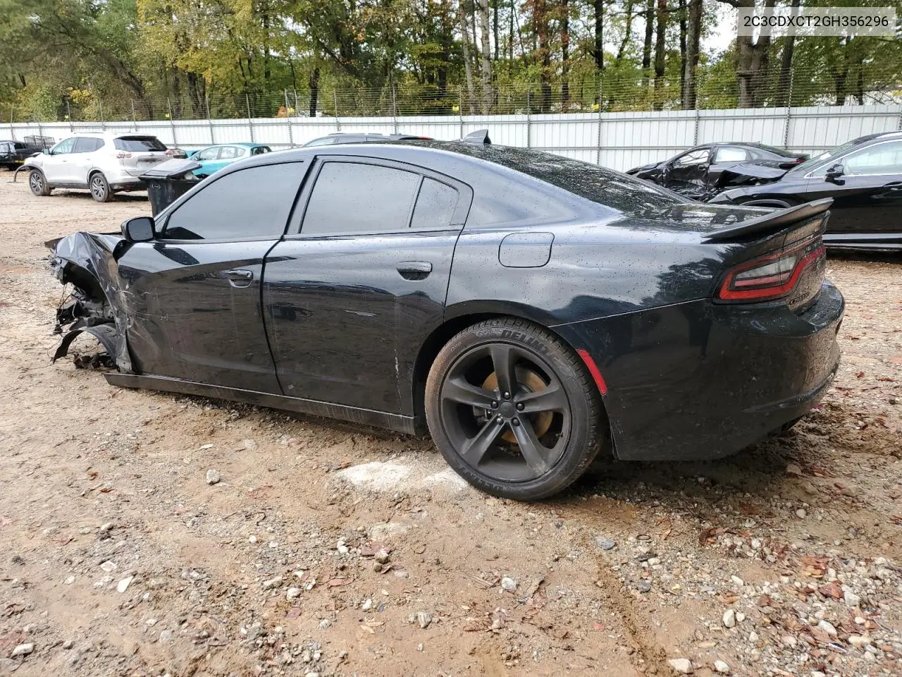 2C3CDXCT2GH356296 2016 Dodge Charger R/T