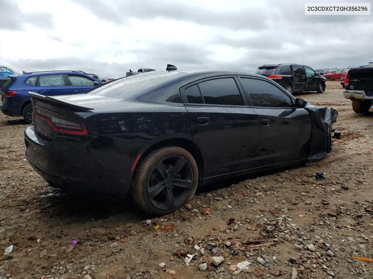 2C3CDXCT2GH356296 2016 Dodge Charger R/T