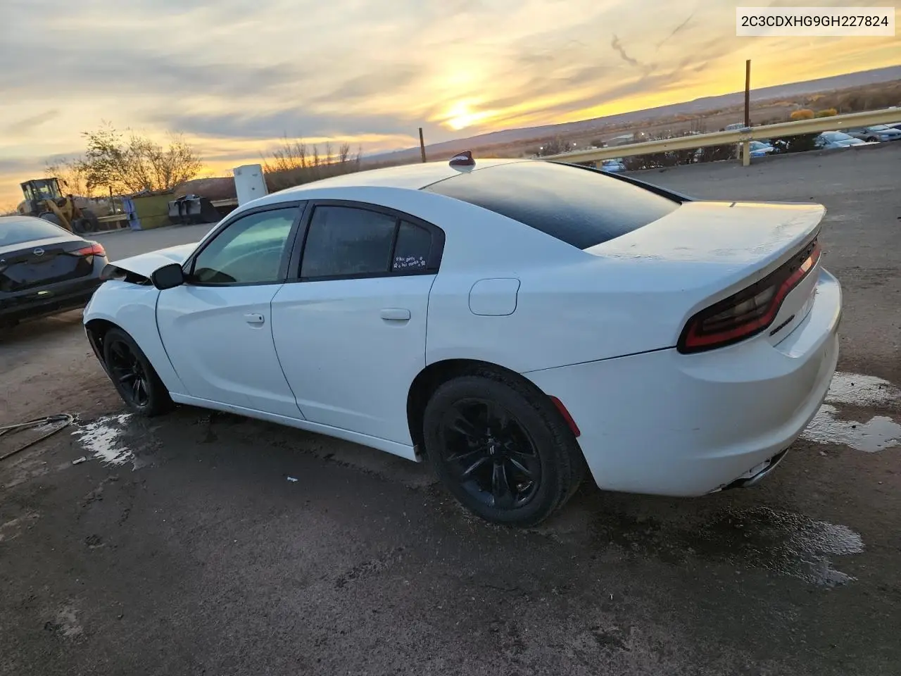 2C3CDXHG9GH227824 2016 Dodge Charger Sxt