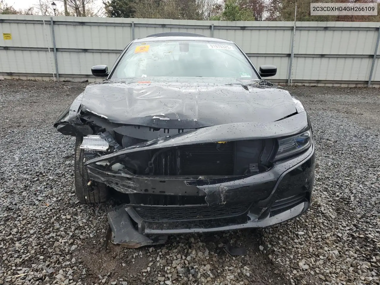2C3CDXHG4GH266109 2016 Dodge Charger Sxt
