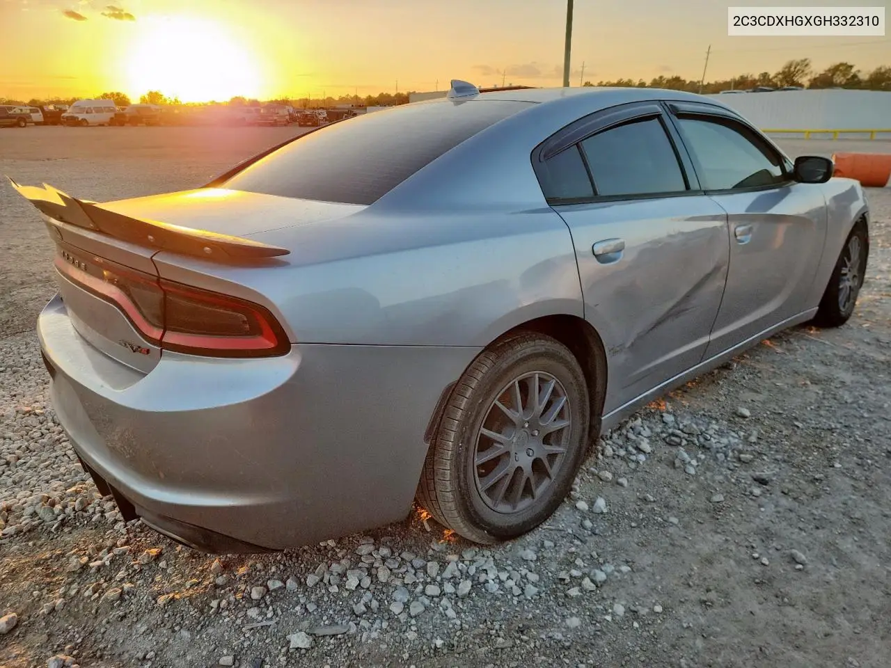 2C3CDXHGXGH332310 2016 Dodge Charger Sxt