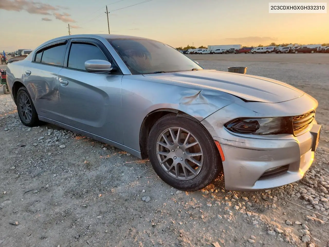 2C3CDXHGXGH332310 2016 Dodge Charger Sxt