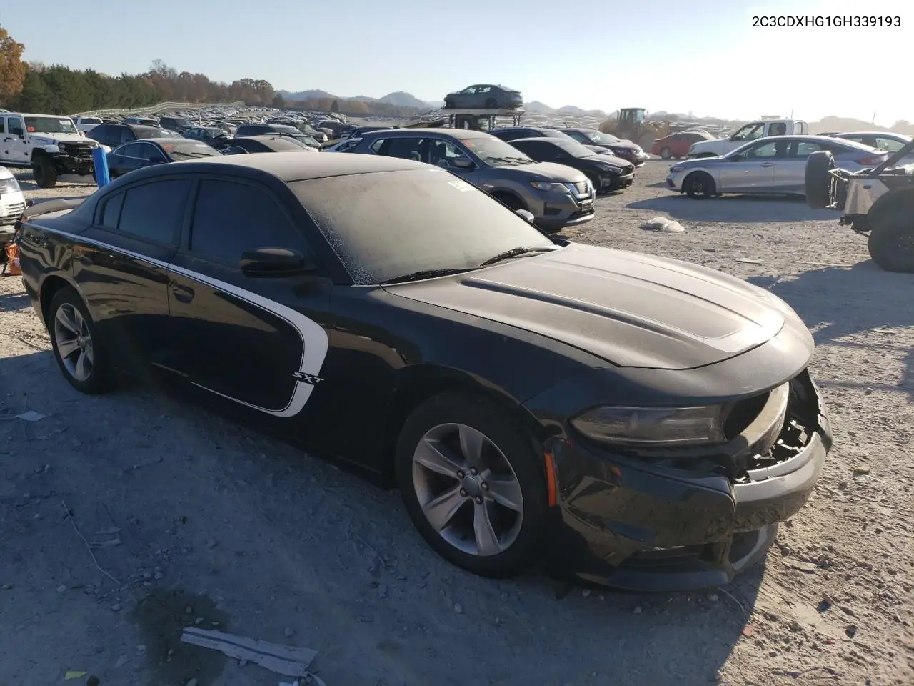 2C3CDXHG1GH339193 2016 Dodge Charger Sxt