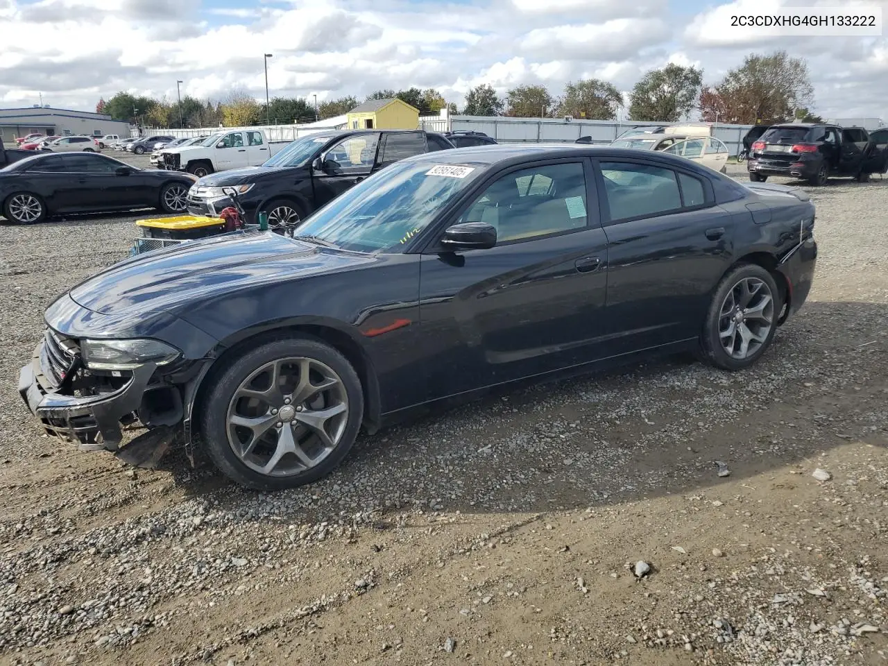 2C3CDXHG4GH133222 2016 Dodge Charger Sxt