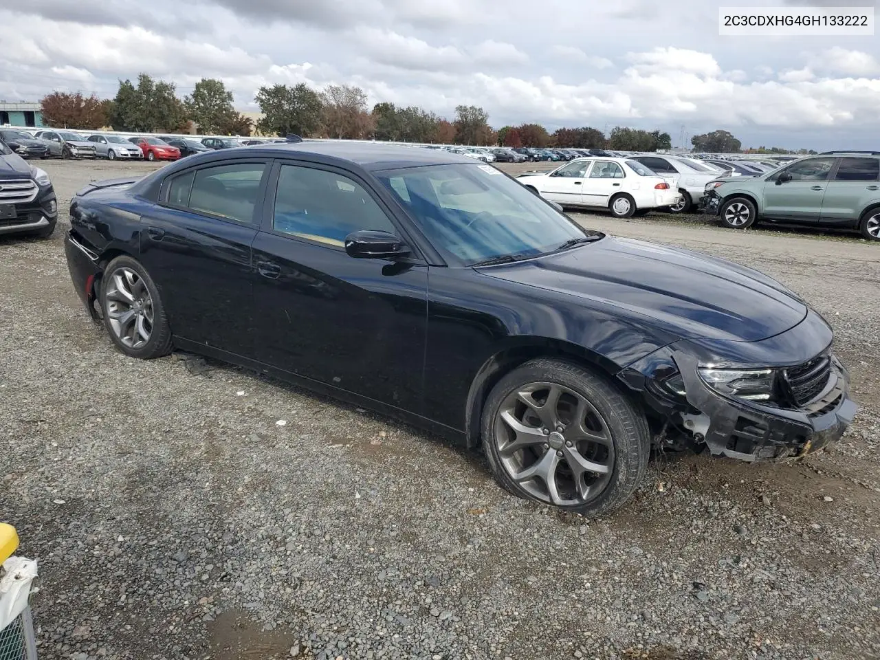 2C3CDXHG4GH133222 2016 Dodge Charger Sxt