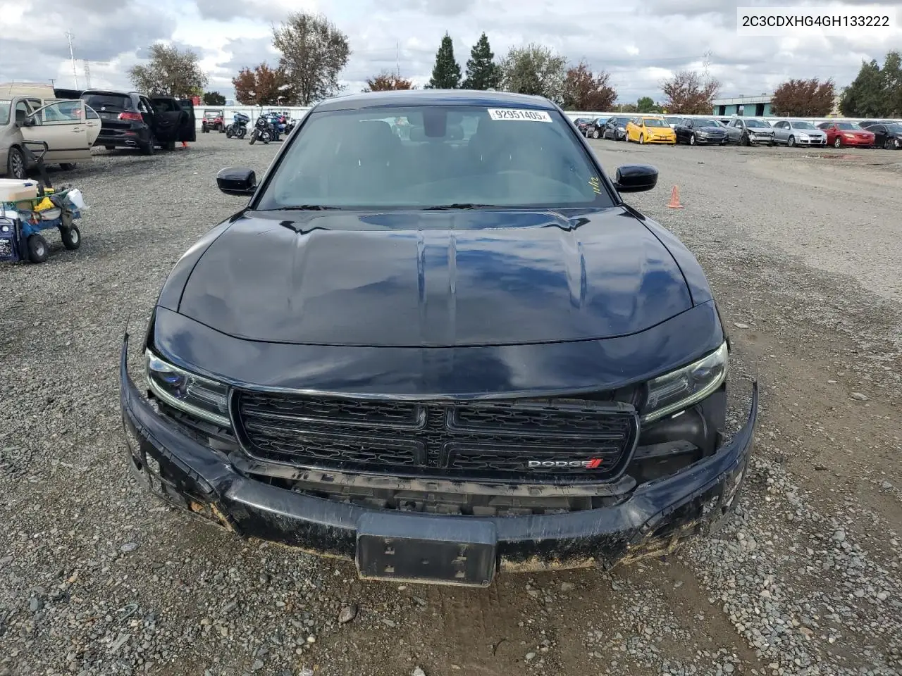 2C3CDXHG4GH133222 2016 Dodge Charger Sxt