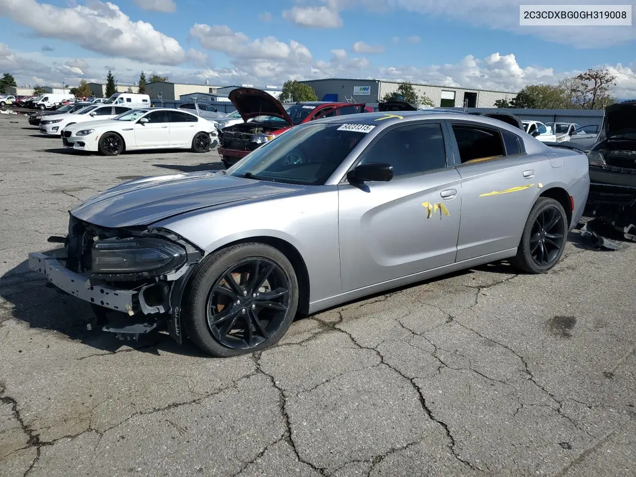 2C3CDXBG0GH319008 2016 Dodge Charger Se