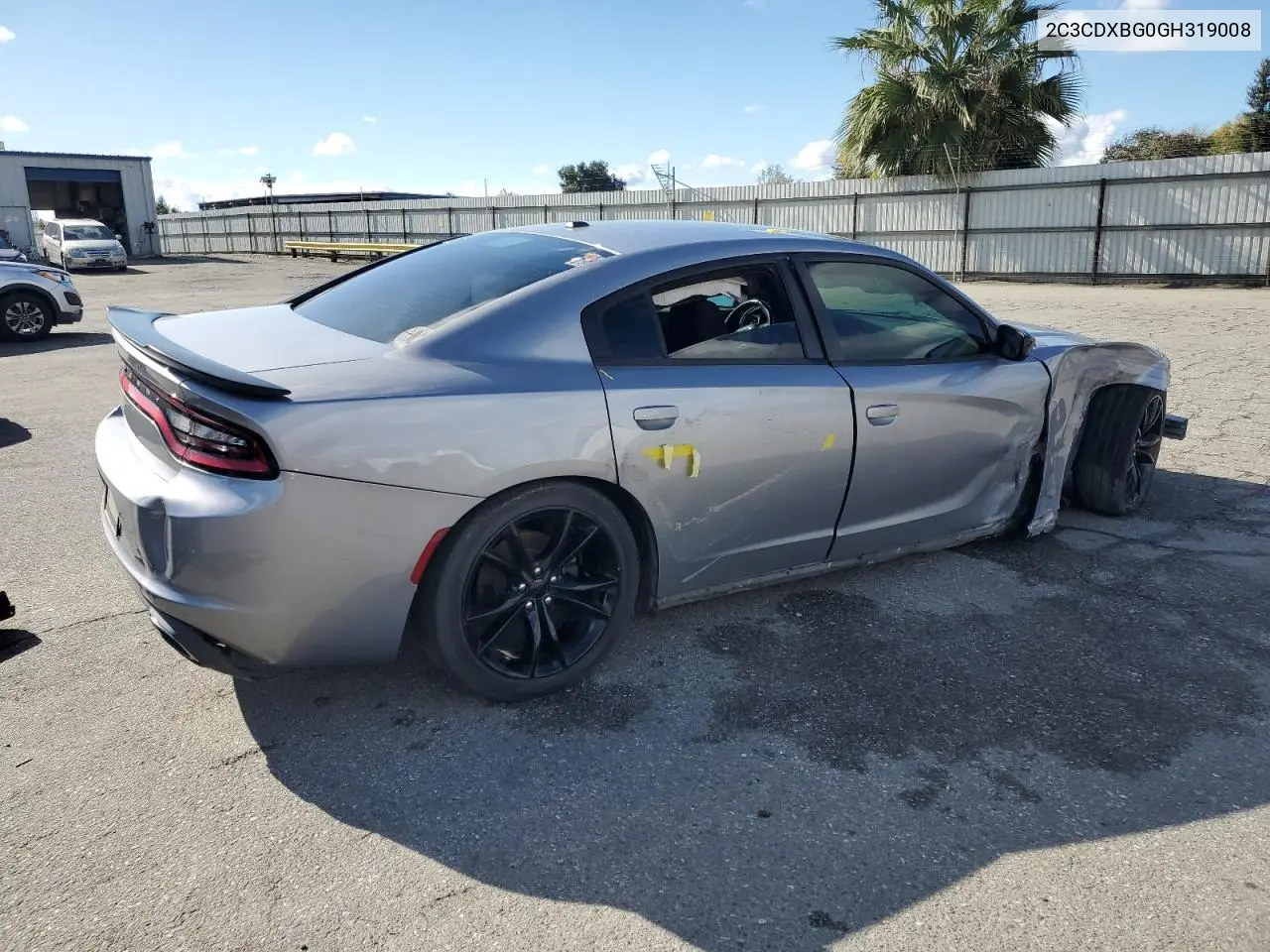 2C3CDXBG0GH319008 2016 Dodge Charger Se