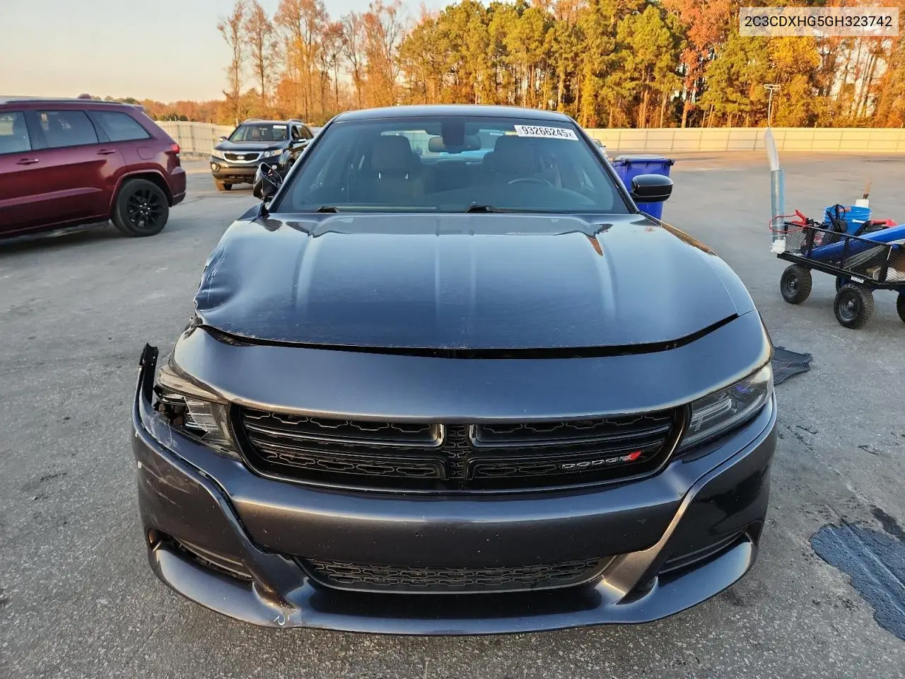2C3CDXHG5GH323742 2016 Dodge Charger Sxt