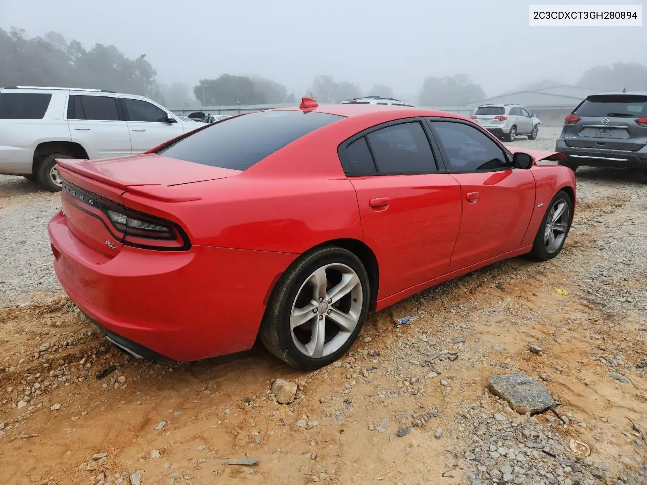 2C3CDXCT3GH280894 2016 Dodge Charger R/T