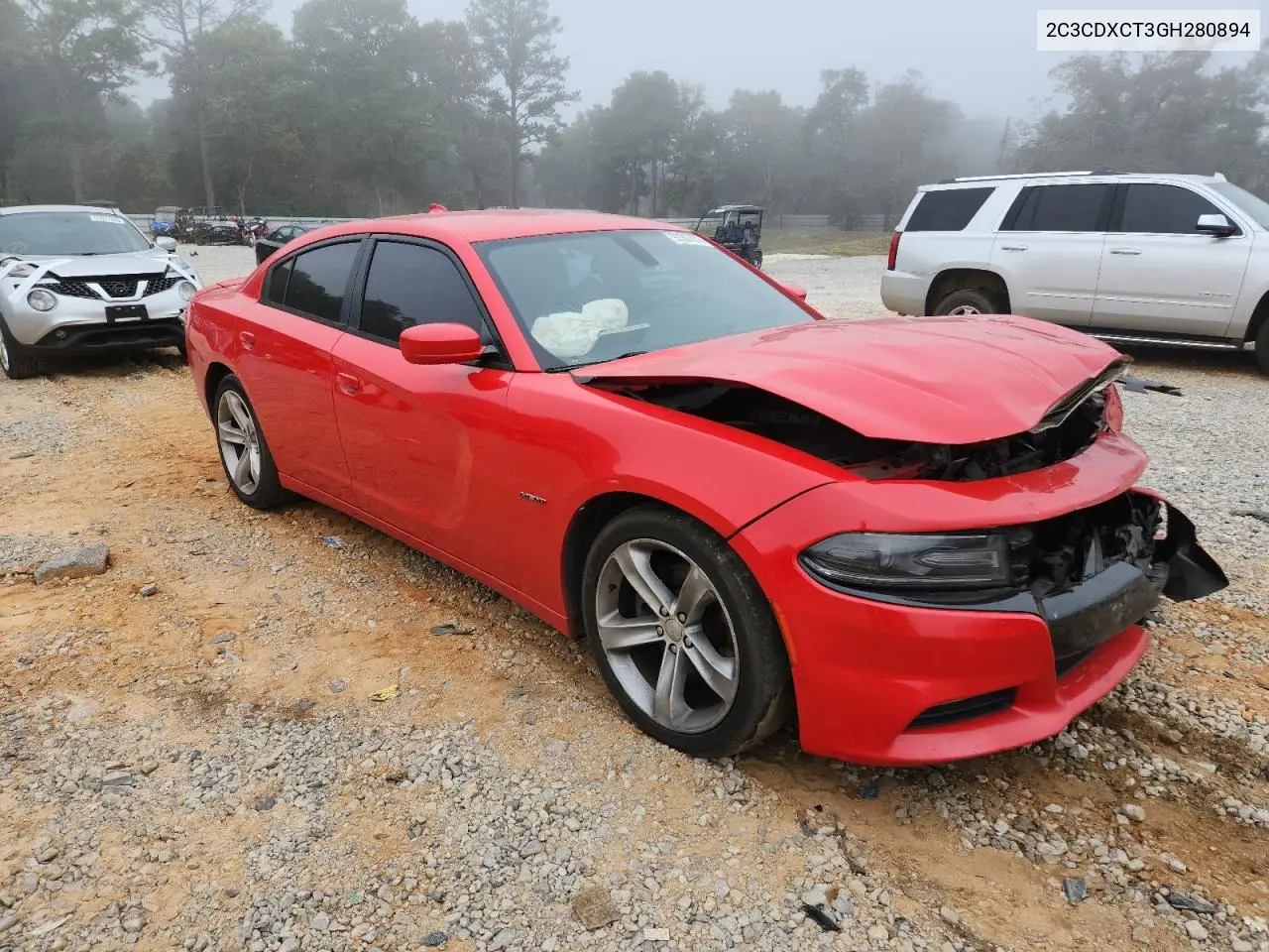 2C3CDXCT3GH280894 2016 Dodge Charger R/T