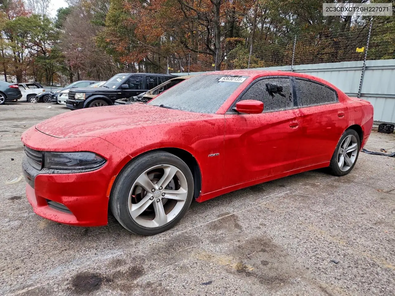 2C3CDXCT2GH227071 2016 Dodge Charger R/T