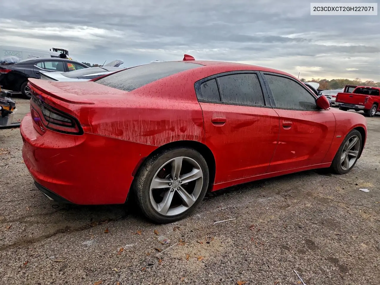 2C3CDXCT2GH227071 2016 Dodge Charger R/T