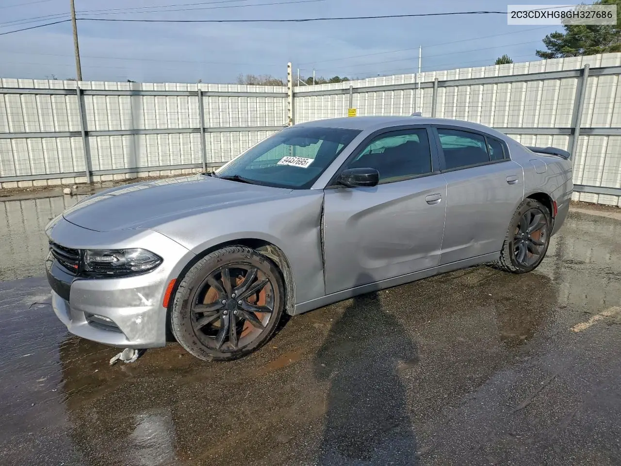 2C3CDXHG8GH327686 2016 Dodge Charger Sxt