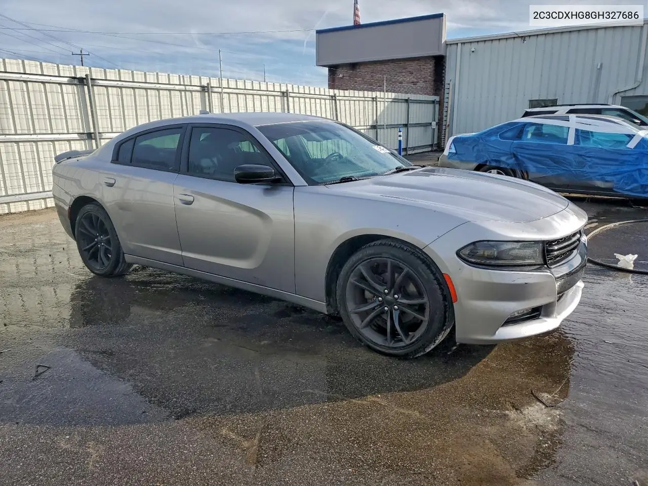 2C3CDXHG8GH327686 2016 Dodge Charger Sxt